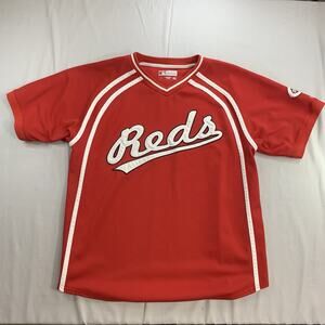 Cincinnati Reds Jersey True Fan Genuine Merchandise Mens Size XL Red